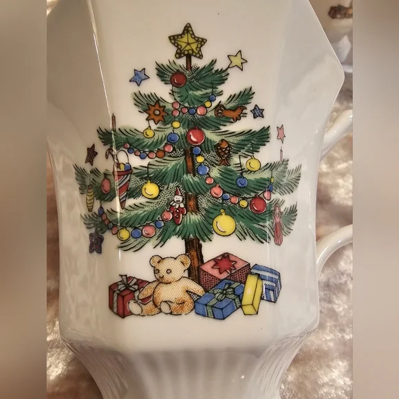 Nikko Christmastime Mugs Cups Set of 4 Vintage - Picture 10 of 11